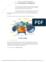 Francis Turbine - its Components, Working and Application.pdf