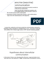 Lumencrine (Exocrine) Communication