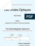 Les ondes optiques