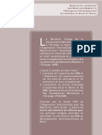 Etude Contribution MRE Au Developpement Du Maroc PDF