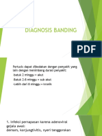 Diagnosis Banding 7-4-2019