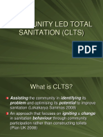 Community Total Led Sanitation (CLTS)