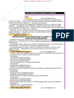 CHEMISTRY 11th Notes PDF