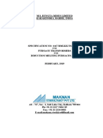 Specification For Furnace Transformer