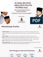 Hasil Rilis Big Data Pilpres 2019 PDF