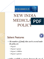 New India Mediclaim Policy