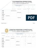 Datesheet of Unit Test-1: SESSION:2018-2019