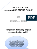 Karakteristik Dan Lingkungan Sektor Publik