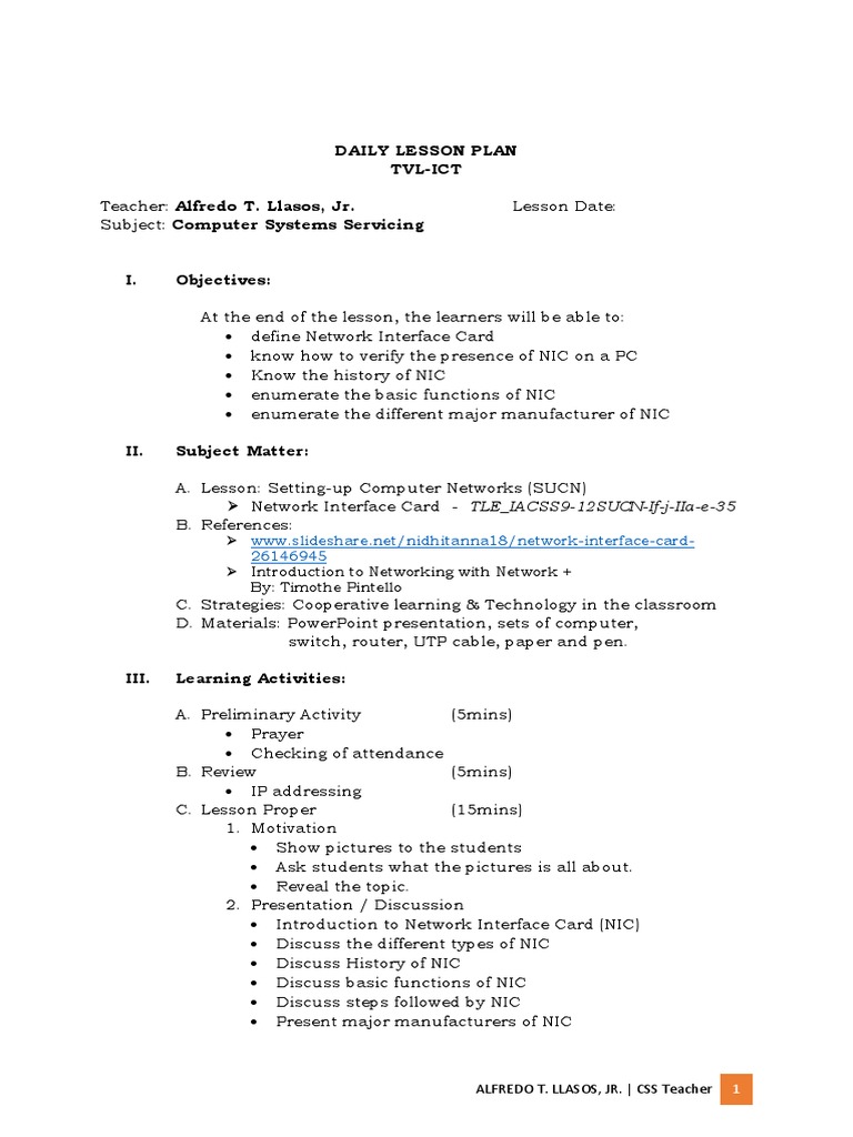 Understanding Network Interface Cards | PDF | Network Interface ...