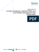 Concept Dewatering, Hydrotest Water and Land Release Management Plan (DHWLRMP)