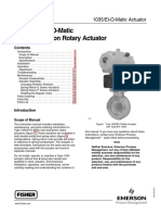 Type 1035/El-O-Matic Rack-and-Pinion Rotary Actuator