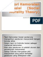 Teori Kemoralan Sosial
