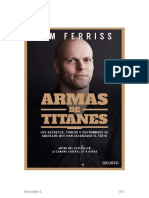 Tim Ferris - Armas de Titanes -JR