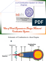 Use of Fluid Dynamics To Design Matured Combustion System
