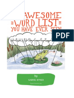The Most Awesome Word List English Free PDF
