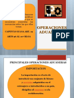 Operaciones Aduaneras