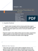 (KEL 2) Inspeksi Sanitasi Sarana Penyediaan Air Bersih