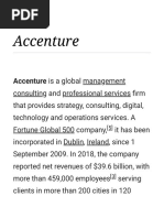 Accenture Services and Case Studies Analysis | PDF | Accenture ...