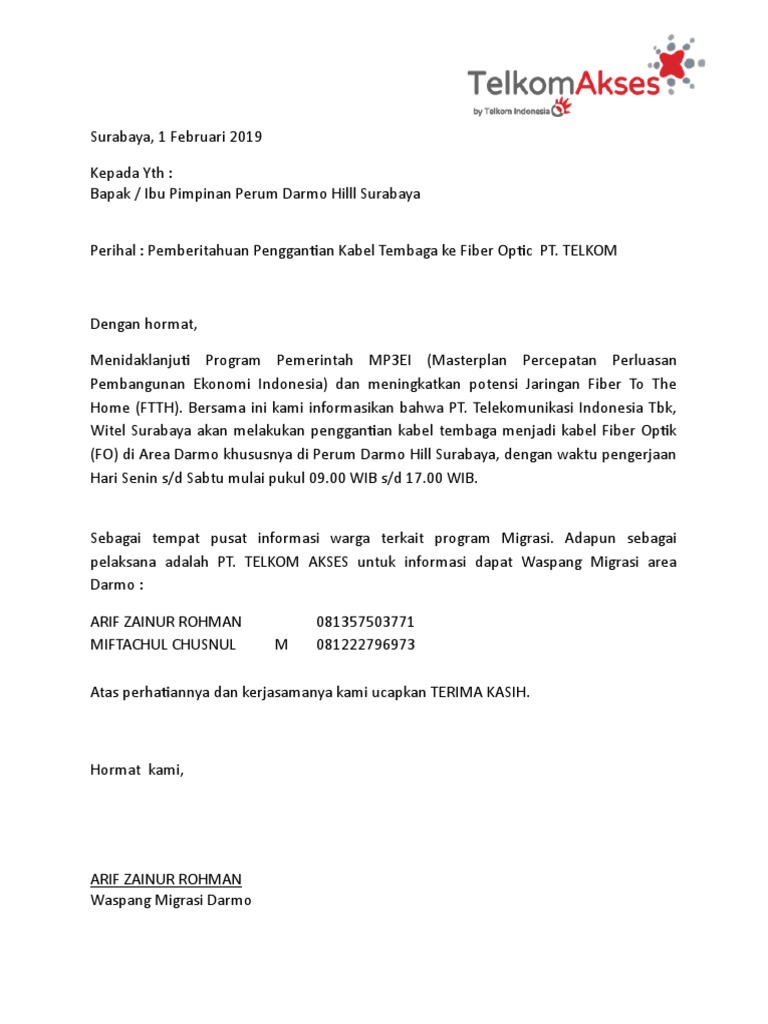 Ba Survey Telkom