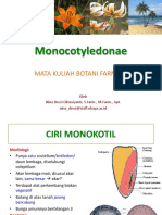 Sistematika Rev Gasal 2018-2019 Monokotil Tumbuhan Rendah