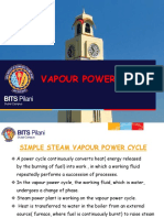 Vapur Power Cycle PDF