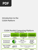 Introduction To CUDA Platform 1