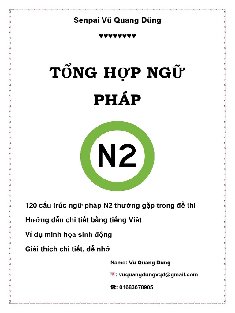 Ngữ Phap N2 Pdf