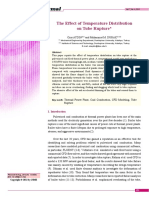 Journal of Thermal Science and Technology: The Effect of Temperature Distribution On Tube Rupture