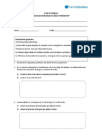 24A - Guía Resolver Problemas de Área y Perímetro