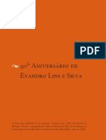 90º aniversário de Evandro Lins e Silva