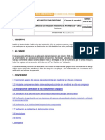 Calificación de Instalación Del Sistema de Aire Medicinal