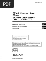 CDX MP50 PDF