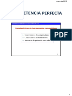 Competencia Perfecta - 2019