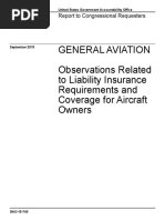 GAO Report on Private Aircraft Insurance