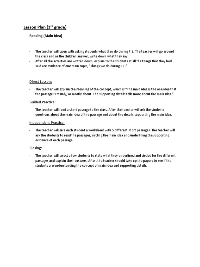 Lesson Plan | PDF | Language Arts & Discipline