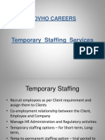 Novho Careers: Temporary Staffing Services