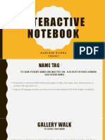 Interactive Notebook