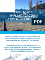 Legislação e Implantação de Pavimentos Permeáveis PDF