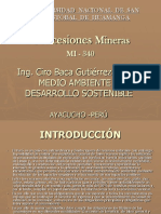 Conseciones Mineras Petitorio Minero2016