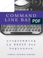Command Line BASIC - Chris Anama-Green