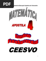 Download Apostila Ensino Fundamental  CEESVO - Matemtica 04 by Ensino Fundamental SN4091934 doc pdf