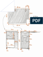 2D desk plan