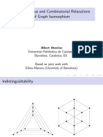 On Continuous and Combinatorial Relaxations of Graph Isomorphism