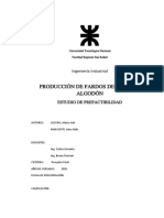 Proyecto Final Produccion de Fardos de Fibra de Algodon PDF