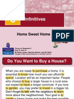 Infinitives: Home Sweet Home