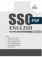 SSC English Topic Wise Latest 35 Solved Papers 2010 2016 PDF