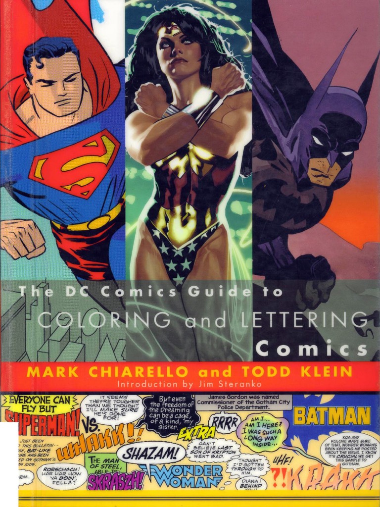 The DC Comic Guide To Coloring and Letter Comics PDF | PDF