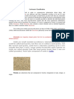 Limestone: Carbonate Classification