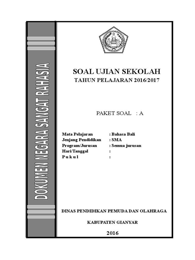 Puisi Bali Anyar Tentang Sekolah Kumpulan Puisi Nusantara
