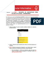 Novedad - Registro de Dispositivos para Acceso A Poliedro Operador